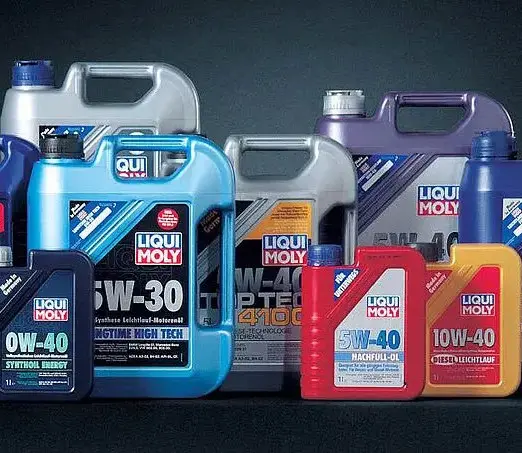 Líquidos de caja, motor e Hidráulico